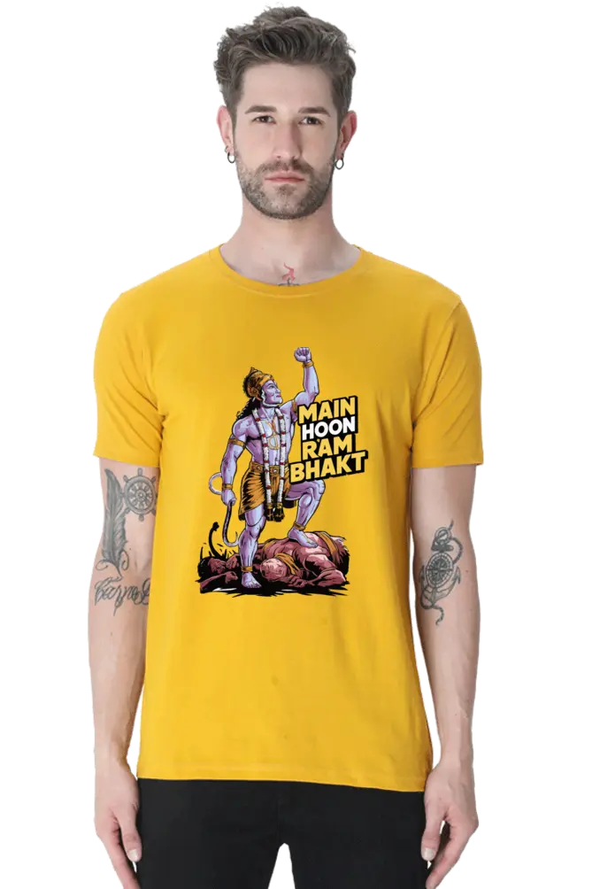 Bal Shakti Hanuman's Display of Strength T-Shirt | Regular Fit Vastrdhamm