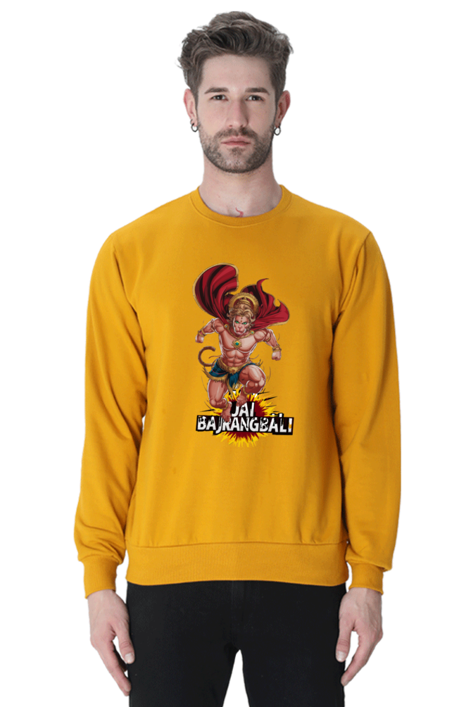 Hanuman Energy Sweatshirt T-Shirts for Men Vastrdhamm