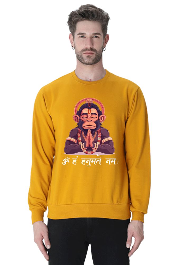 Hanuman Bhakti Power Sweatshirt T-Shirts for Men Vastrdhamm