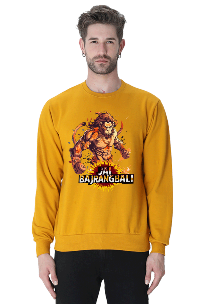 Hanuman Heroic Deeds Sweatshirt T-Shirts for Men Vastrdhamm