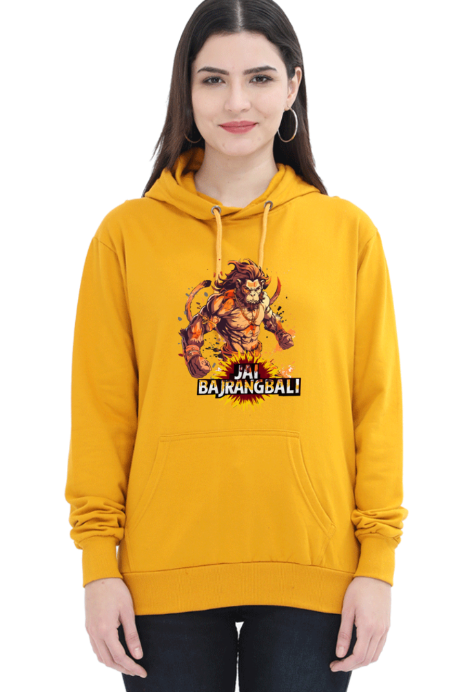 Hanuman DevoteeHoodie Sweatshirt T-Shirts for Women Vastrdhamm