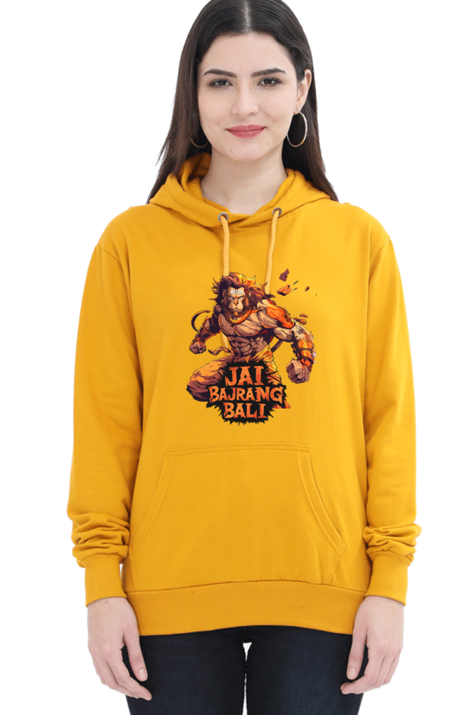 Hanuman Flying HighHoodie Sweatshirt T-Shirts for Women Vastrdhamm