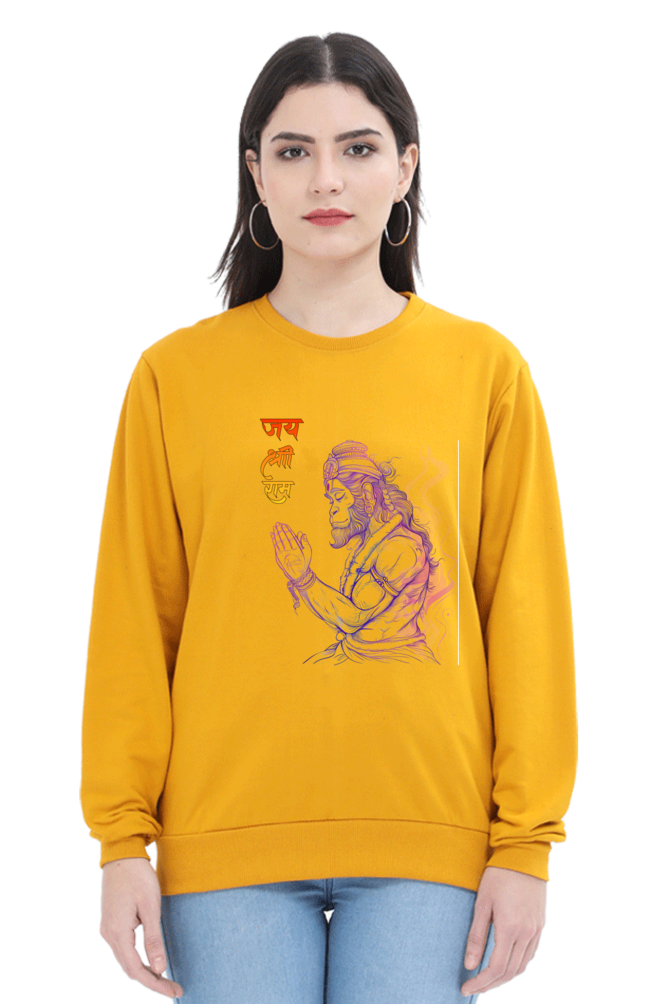 Hanuman Ethereal ForceSweatshirt T-Shirts for Women Vastrdhamm