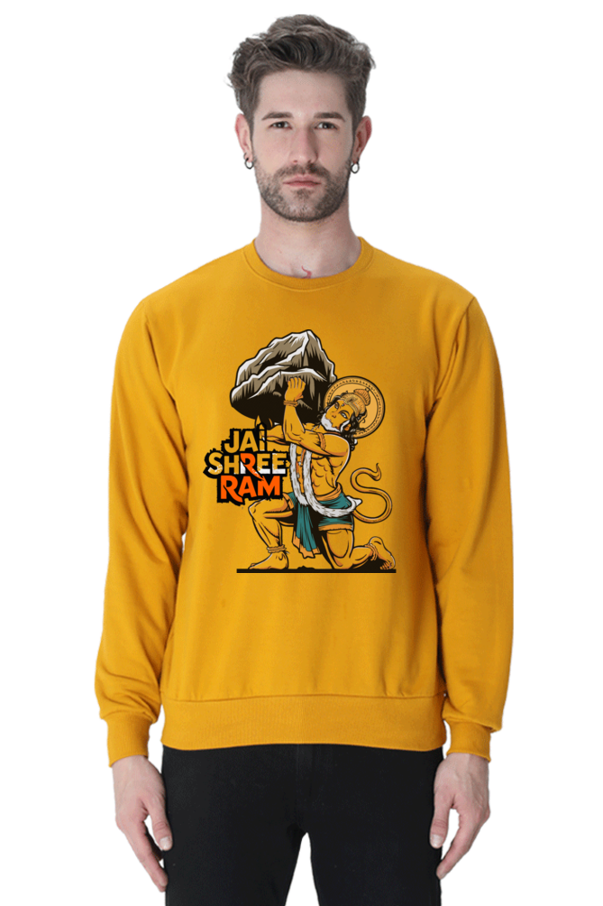 Hanuman Bhakti Devotion Sweatshirt T-Shirts for Men Vastrdhamm