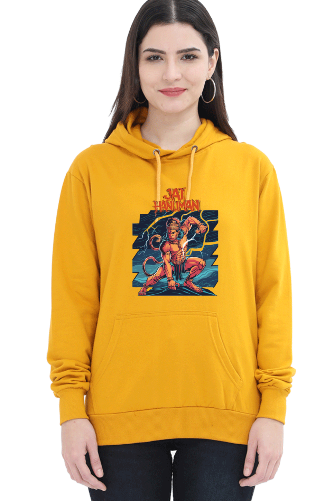 Hanuman Valor UnleashedHoodie Sweatshirt T-Shirts for Women Vastrdhamm