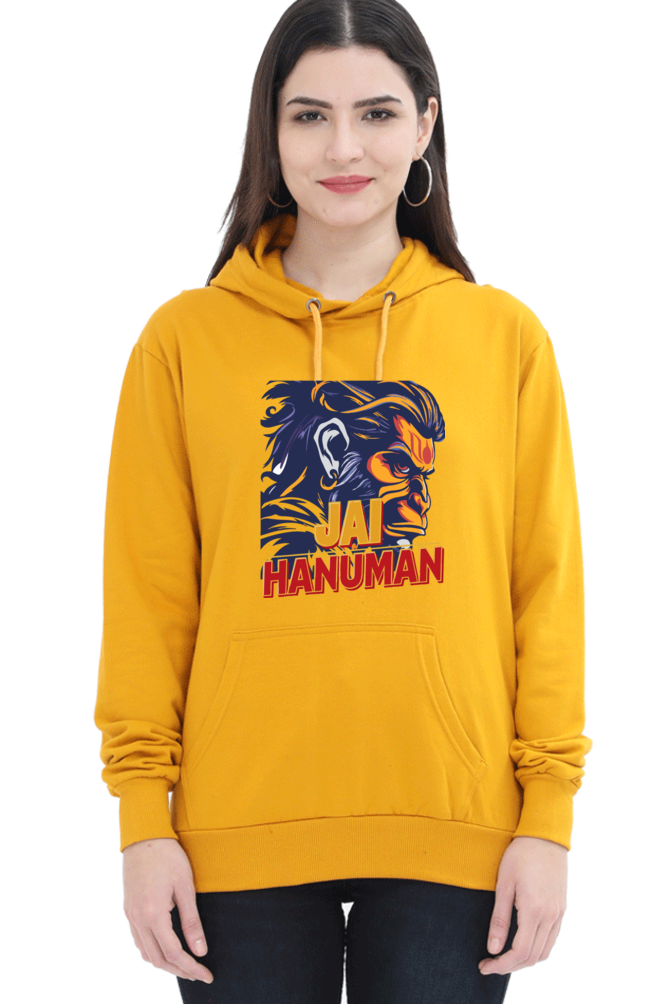 Hanuman Divine StrengthHoodie Sweatshirt T-Shirts for Women Vastrdhamm