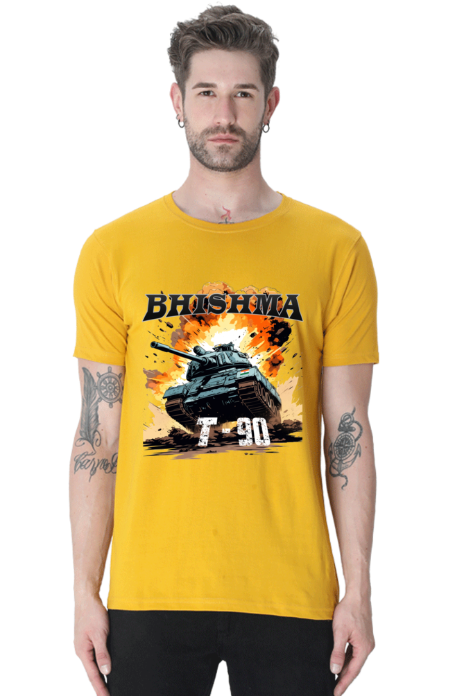 Bhishma T-90 Pride Round Neck Half Sleeve Classic T-Shirts for Men Vastrdhamm