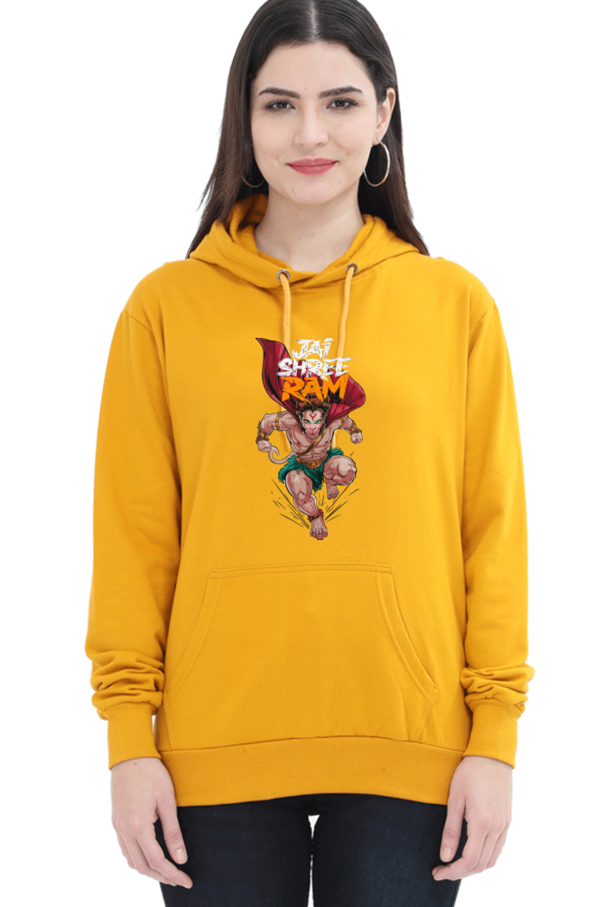 Hanuman Immortal StrengthHoodie Sweatshirt T-Shirts for Women Vastrdhamm