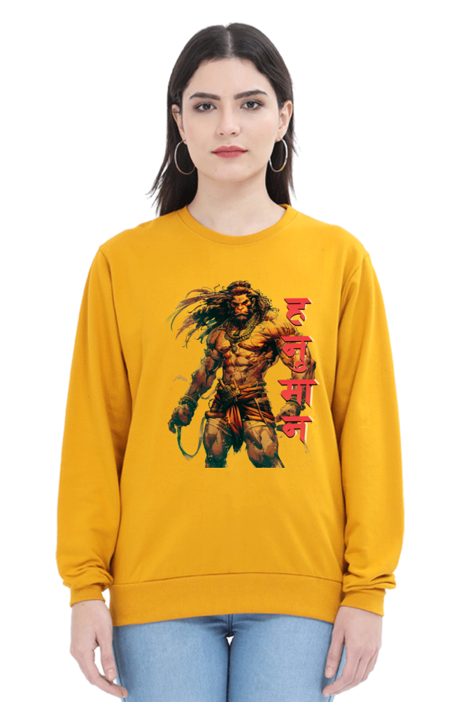 Hanuman Celestial GuardianSweatshirt T-Shirts for Women Vastrdhamm