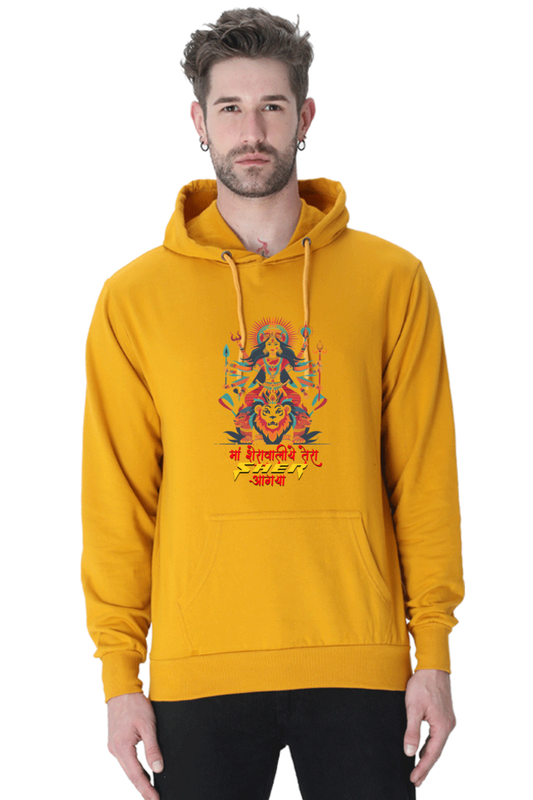 Maa Durga Warrior Hoodie Sweatshirt T-Shirts for Men Vastrdhamm