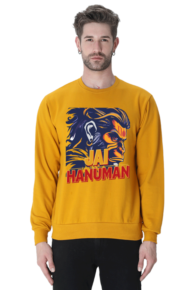 Hanuman Bhakti Strength Sweatshirt T-Shirts for Men Vastrdhamm