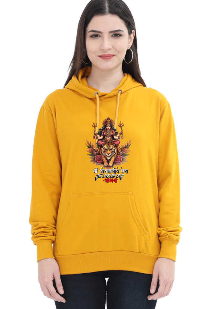 Durga ProtectorHoodie Sweatshirt T-Shirts for Women Vastrdhamm