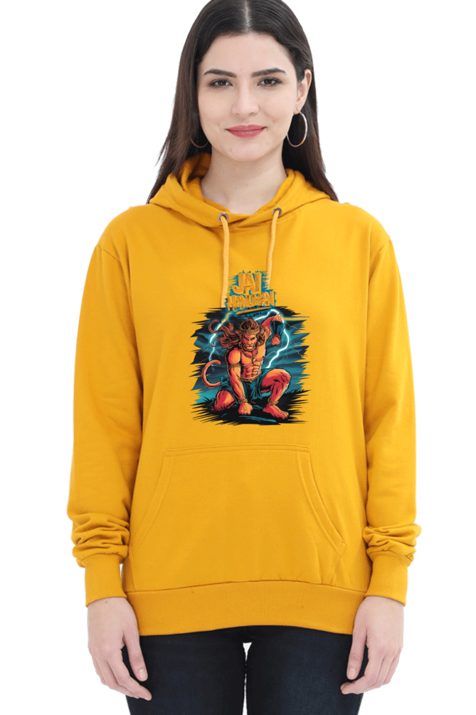Hanuman Sacred MightHoodie Sweatshirt T-Shirts for Women Vastrdhamm