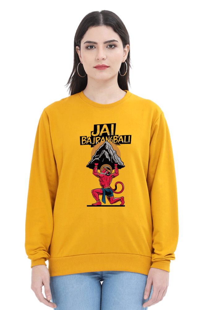 Hanuman Bhakti DevotionSweatshirt T-Shirts for Women Vastrdhamm