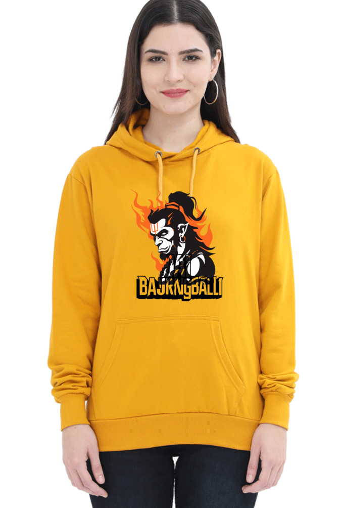 Hanuman Strength Hoodie Sweatshirt T-Shirts for Women Vastrdhamm