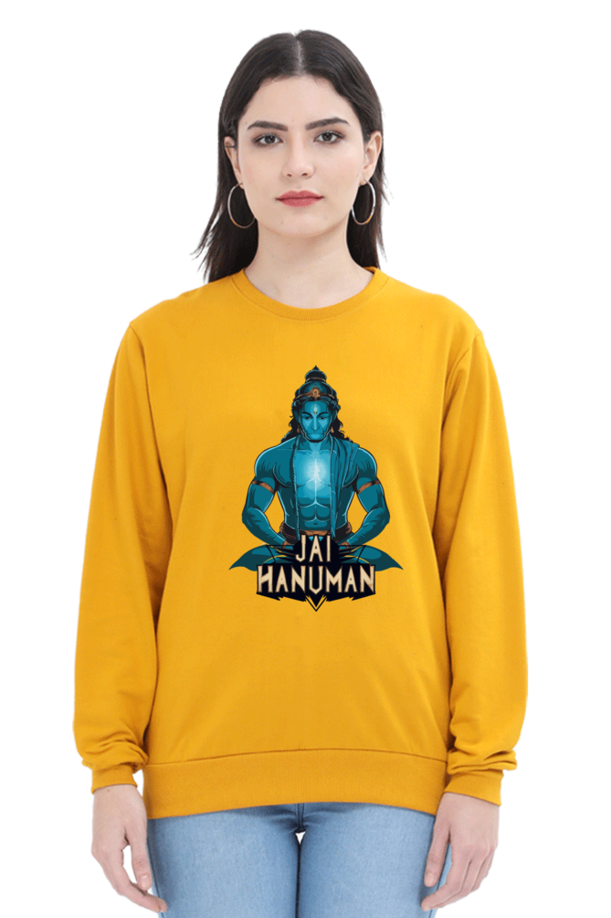 Hanuman Sacred MightSweatshirt T-Shirts for Women Vastrdhamm