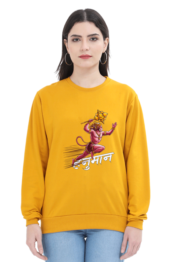 Hanuman CourageSweatshirt T-Shirts for Women Vastrdhamm