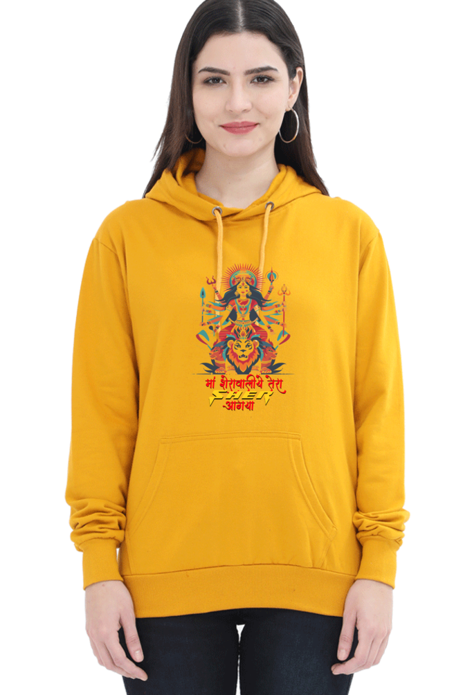 Durga Warrior SpiritHoodie Sweatshirt T-Shirts for Women Vastrdhamm