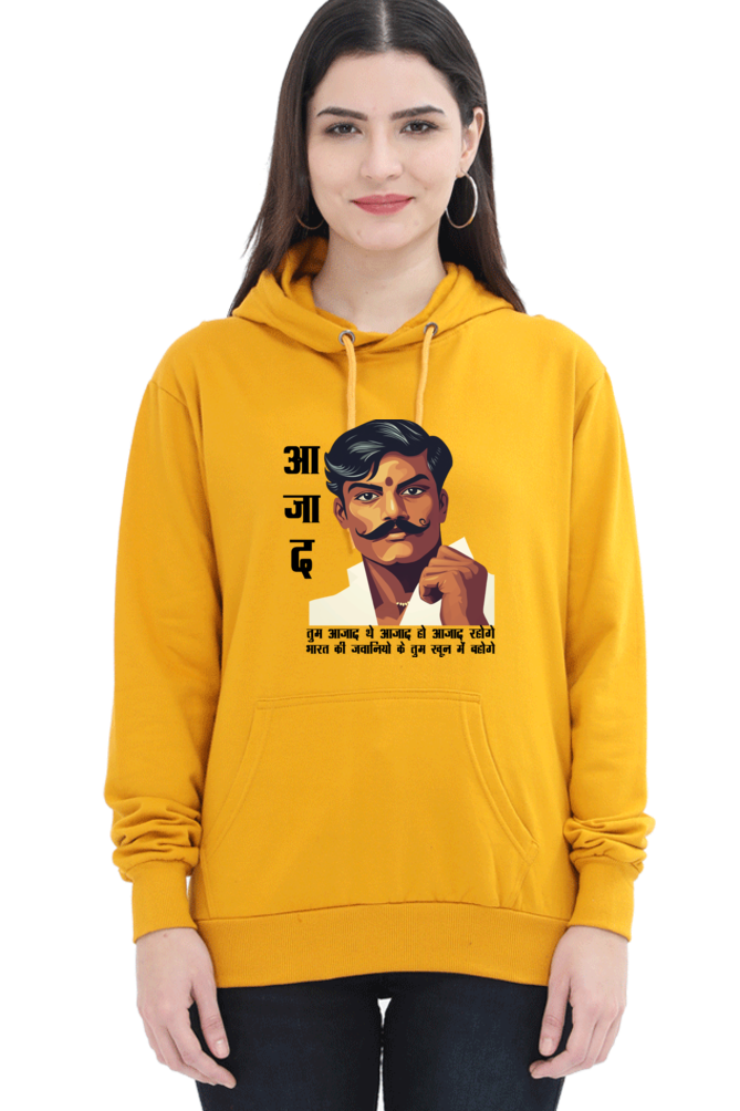 Chandra Shekhar Azad SpiritHoodie Sweatshirt T-Shirts for Women Vastrdhamm