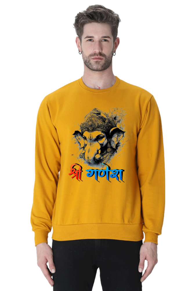 Jai Ganesha Power Sweatshirt T-Shirts for Men Vastrdhamm