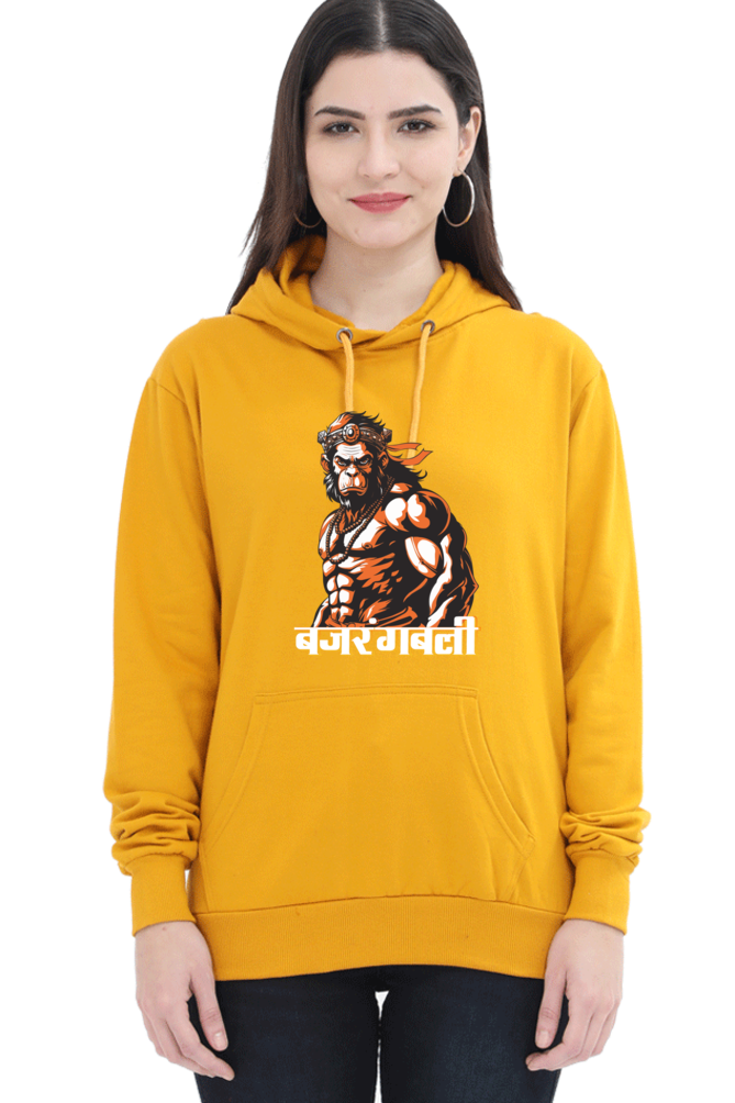 Hanuman Devotional SpiritHoodie Sweatshirt T-Shirts for Women Vastrdhamm