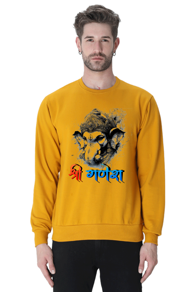 Jai Ganesha Power Sweatshirt T-Shirts for Men Vastrdhamm