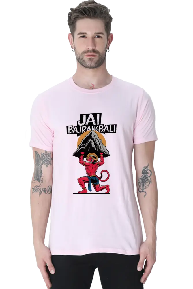 Hanuman in Meditation T-Shirt | Regular Fit Vastrdhamm