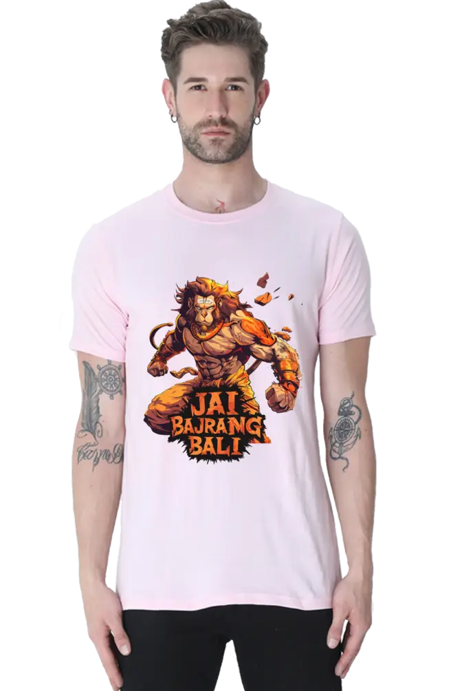 Hanuman in Meditation T-Shirt | Regular Fit Vastrdhamm