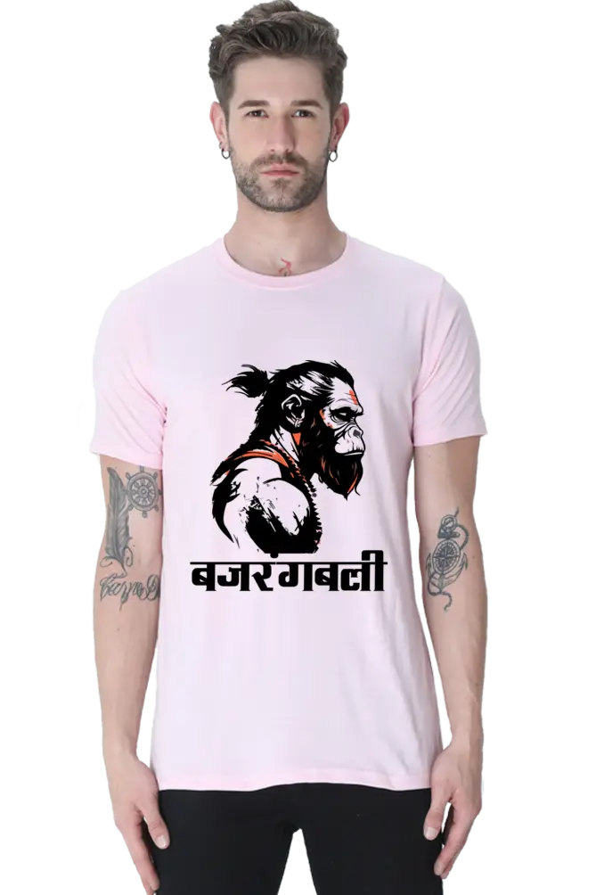 Bajrangbali The Mighty Protector"T-Shirt | Regular Fit Vastrdhamm