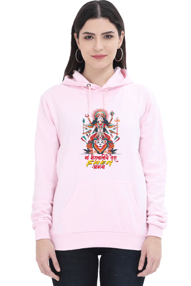 Durga Warrior SpiritHoodie Sweatshirt T-Shirts for Women Vastrdhamm