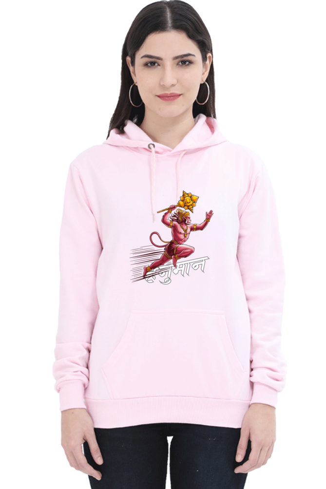 Hanuman Mighty HeroHoodie Sweatshirt T-Shirts for Women Vastrdhamm