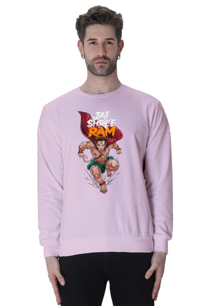 Hanuman Bhakti Power Sweatshirt T-Shirts for Men Vastrdhamm