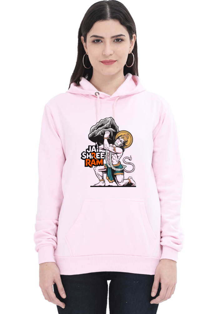 Hanuman Brave HeartHoodie Sweatshirt T-Shirts for Women Vastrdhamm