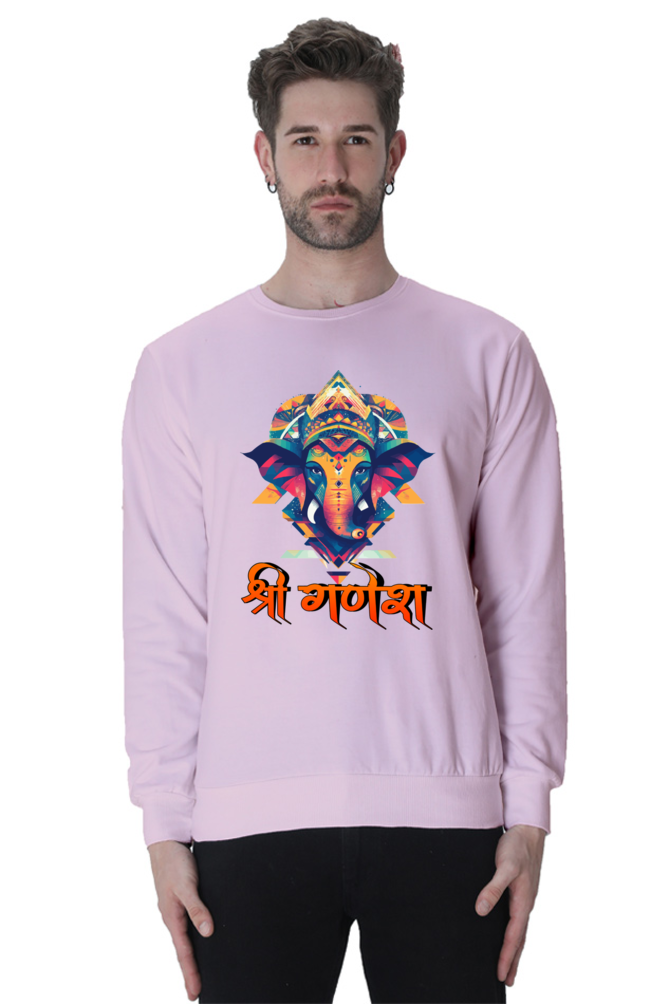 Jai Ganesha Protector Sweatshirt T-Shirts for Men Vastrdhamm