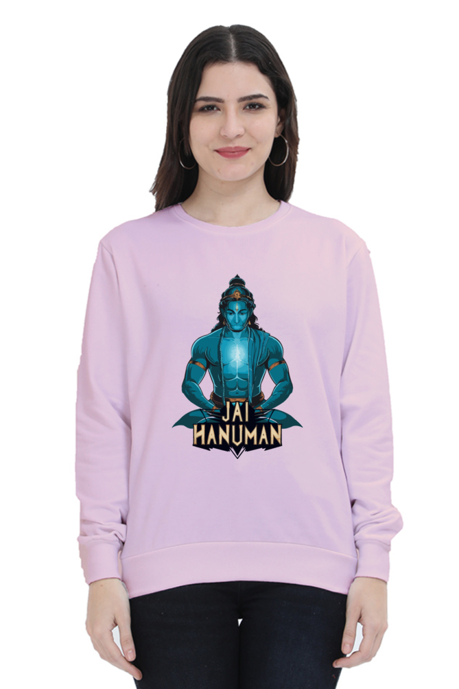 Hanuman Sacred MightSweatshirt T-Shirts for Women Vastrdhamm