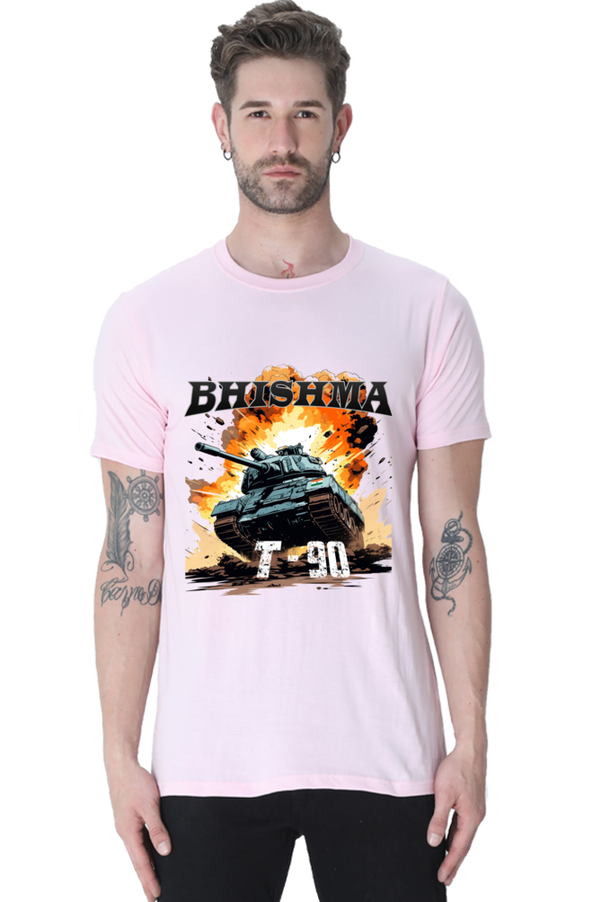 Bhishma T-90 Pride Round Neck Half Sleeve Classic T-Shirts for Men Vastrdhamm