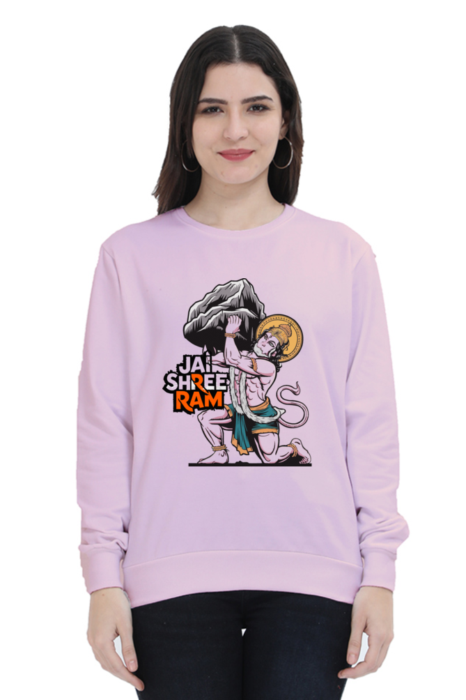 Hanuman Devotional SpiritSweatshirt T-Shirts for Women Vastrdhamm