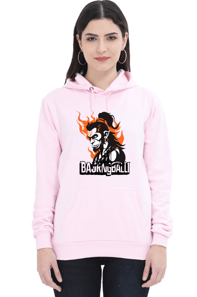 Hanuman Strength Hoodie Sweatshirt T-Shirts for Women Vastrdhamm