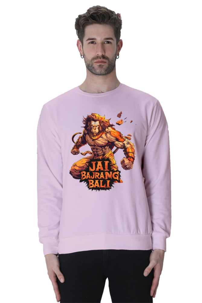 Hanuman Devotional Power Sweatshirt T-Shirts for Men Vastrdhamm