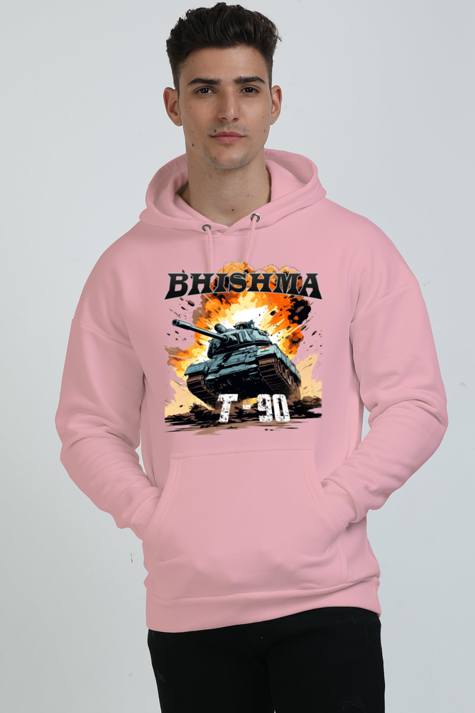 Bhishma T-90 Pride Oversized Hooded Sweatshirt T-Shirts  for Men Vastrdhamm