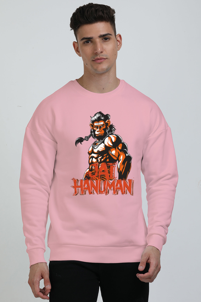 Hanuman Warrior Spirit Oversized Sweatshirt T-Shirts for Men Vastrdhamm