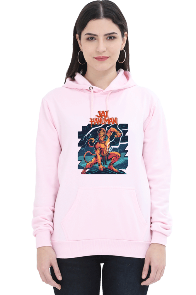 Hanuman Valor UnleashedHoodie Sweatshirt T-Shirts for Women Vastrdhamm