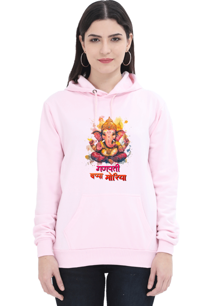 Jai Ganesha SpiritHoodie Sweatshirt T-Shirts for Women Vastrdhamm