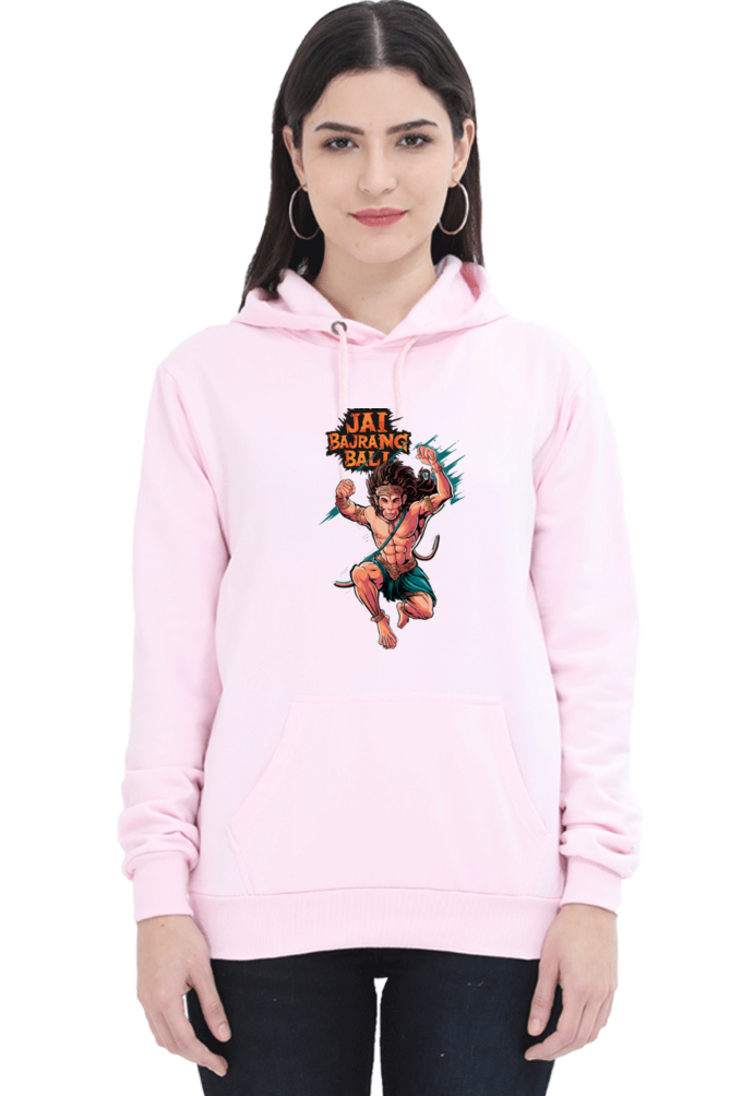 Hanuman Bhakti DevotionHoodie Sweatshirt T-Shirts for Women Vastrdhamm