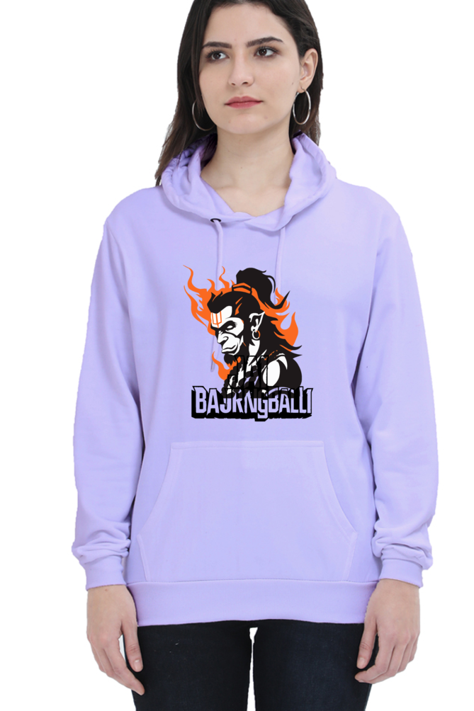 Hanuman Strength Hoodie Sweatshirt T-Shirts for Women Vastrdhamm