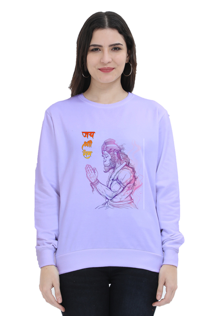 Hanuman Ethereal ForceSweatshirt T-Shirts for Women Vastrdhamm