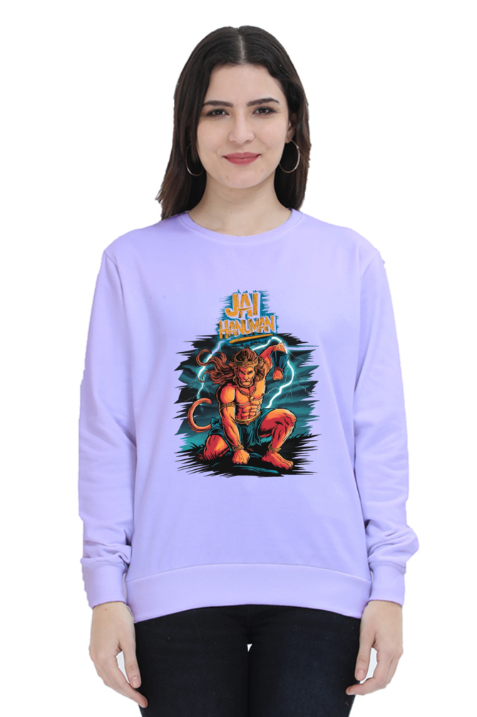 Hanuman Primal ForceSweatshirt T-Shirts for Women Vastrdhamm