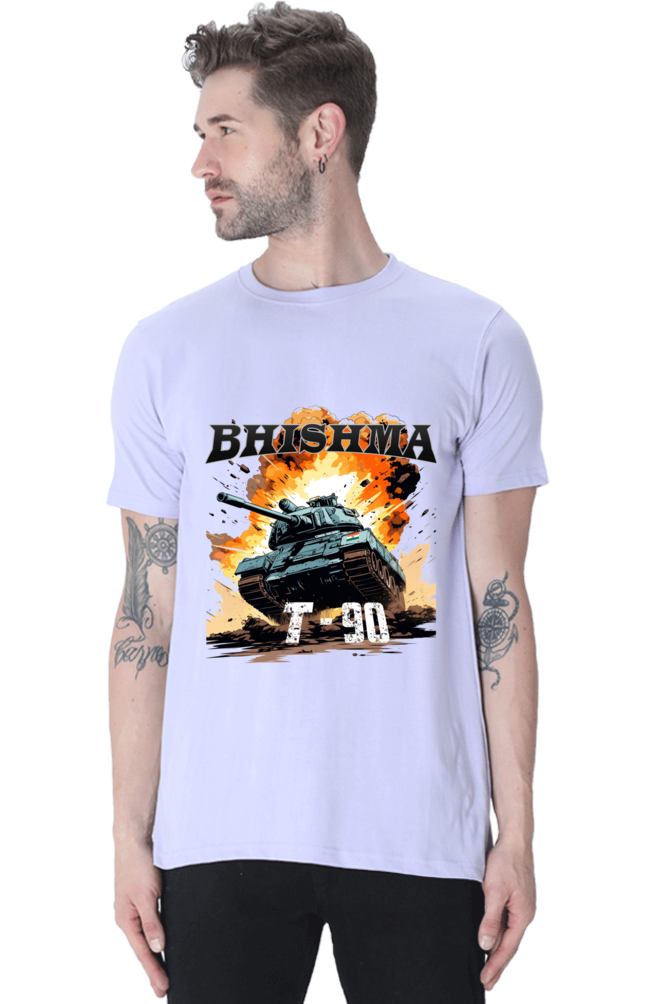 Bhishma T-90 Pride Round Neck Half Sleeve Classic T-Shirts for Men Vastrdhamm