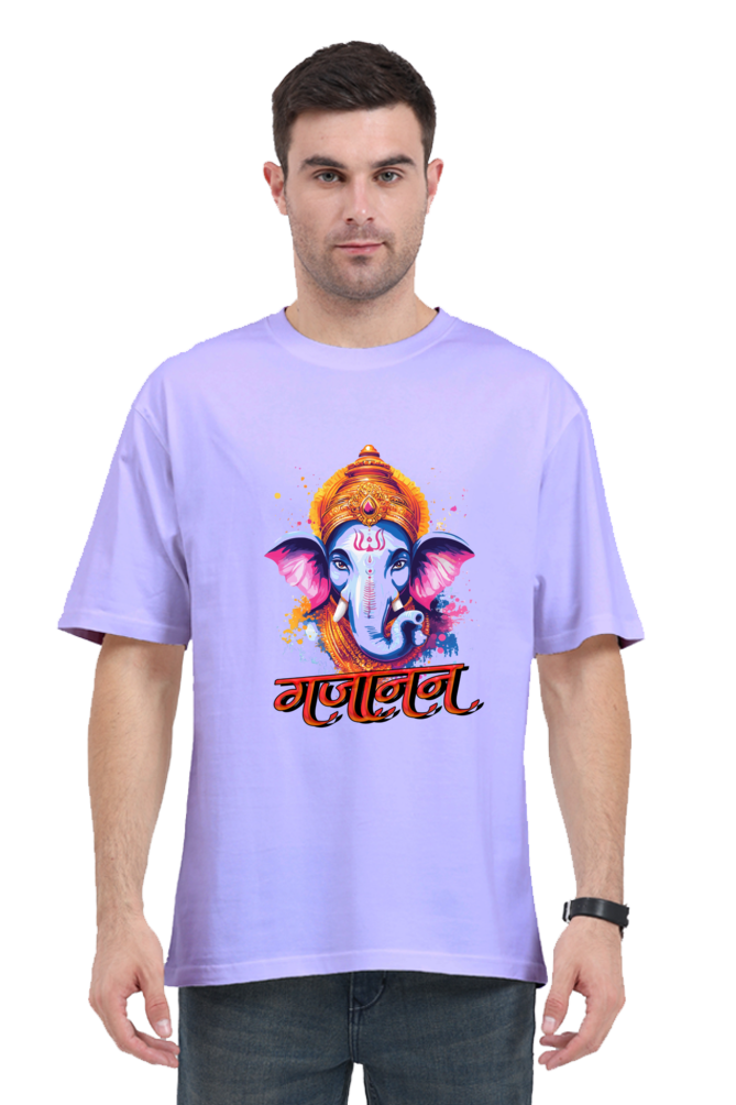 Ganesha Blessings Oversized Classic T-Shirts for Men Vastrdhamm