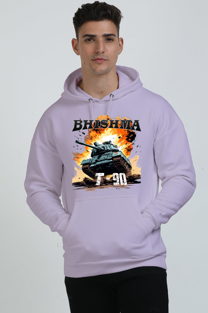 Bhishma T-90 Pride Oversized Hooded Sweatshirt T-Shirts  for Men Vastrdhamm